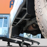 Prado 90 Series Rockslider Side Steps - Rockarmor 4x4