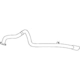 Redback Tail Pipe for Toyota Hilux (02/2005 - 09/2015)