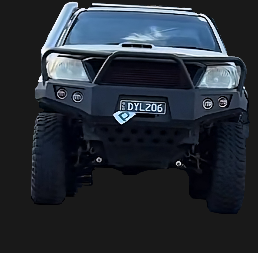 RAZZ BAR BULLBAR AGRESSEVE EYES Suitable For Toyota Hilux 2005-2011