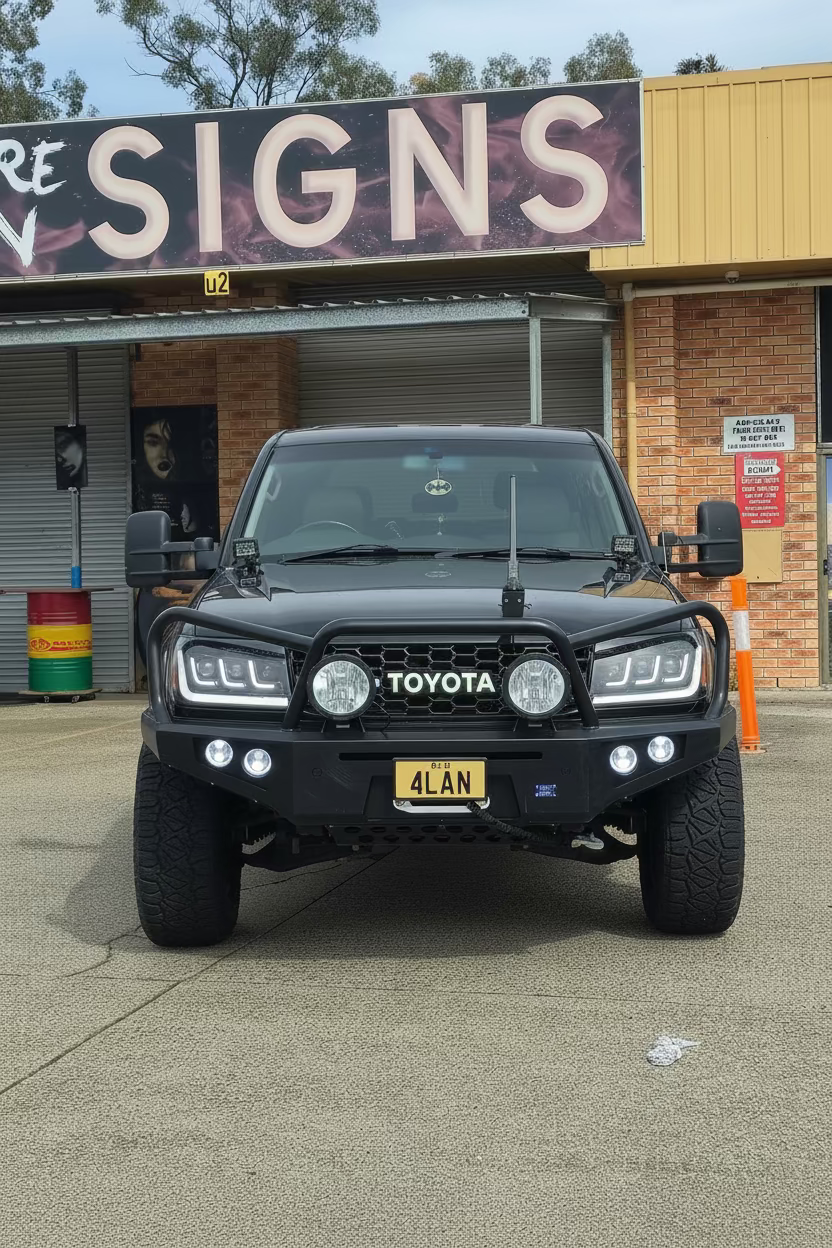Newly realesed 100 series Landcruiser RazzBar