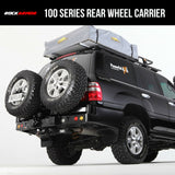 100 Series IFS Landcruiser Rear Bar Wheel Carrier by Rockarmor