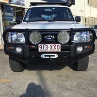 90 SERIES Prado offroad Pack - Bull Bar, Winch, led spotties