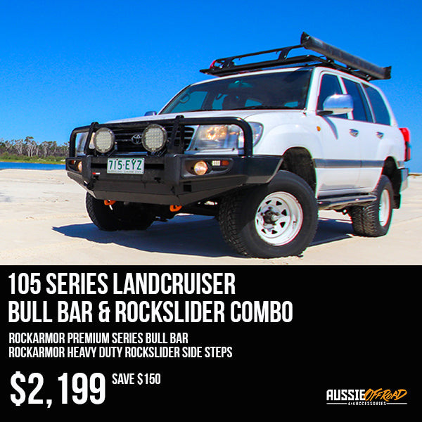 Landcruiser 105 Series Bull Bar & Rockslider Combo