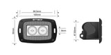 STEDI 10W MINI LED FLUSH MOUNT OSRAM