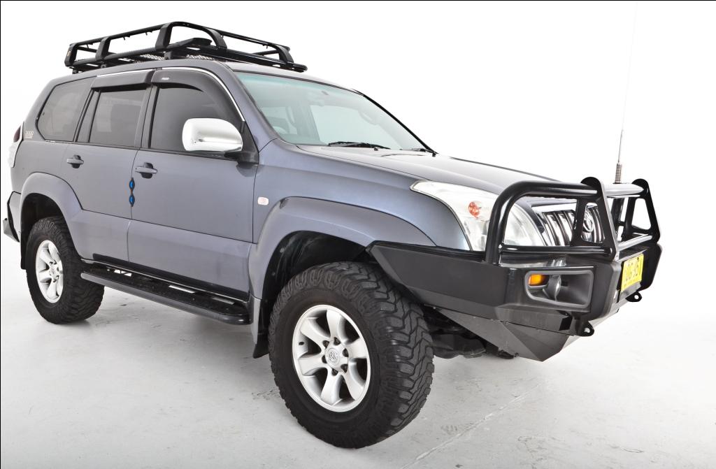 Toyota Prado 120 Series RockArmor Rocksliders