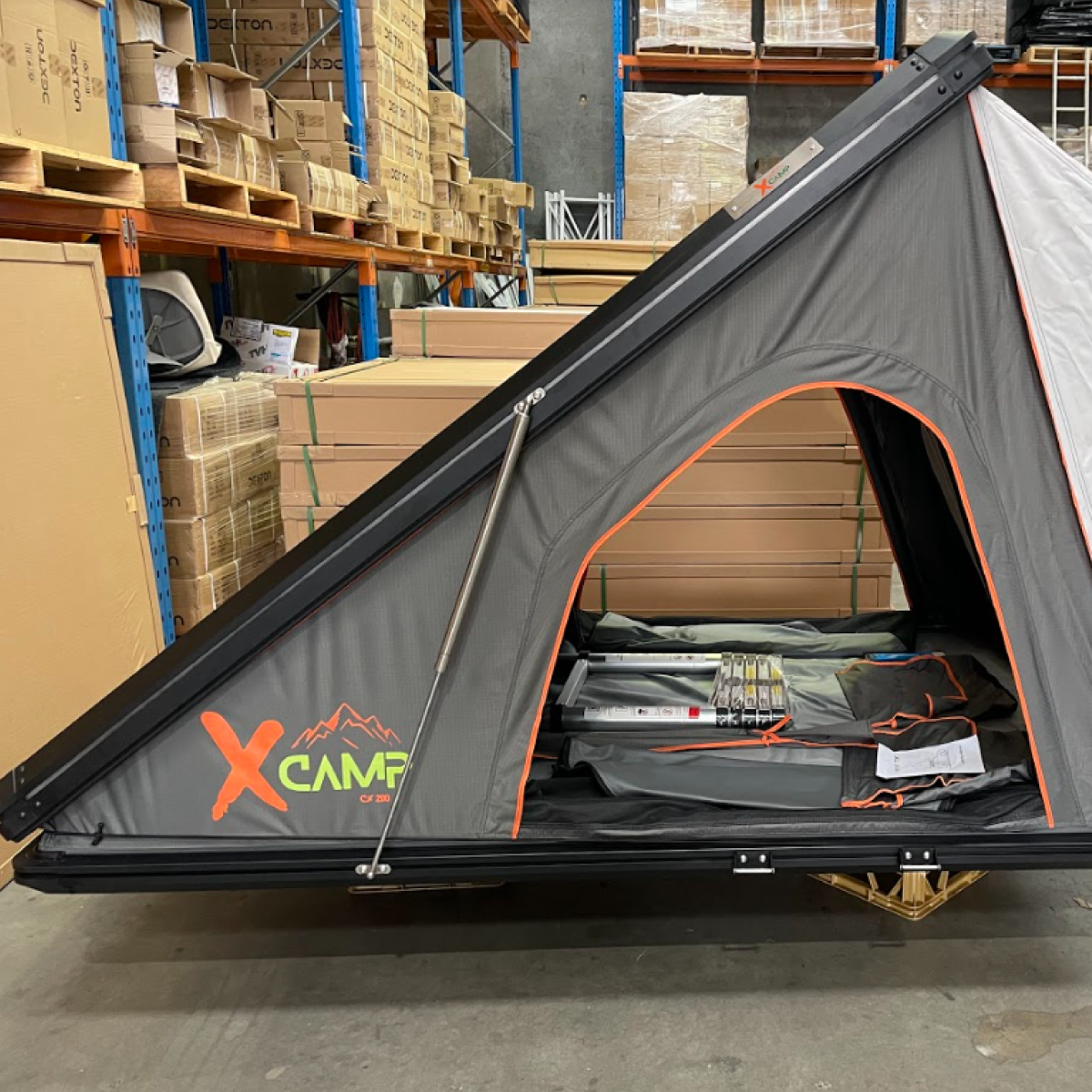 CX200 Charcoal Color Rooftop Tent