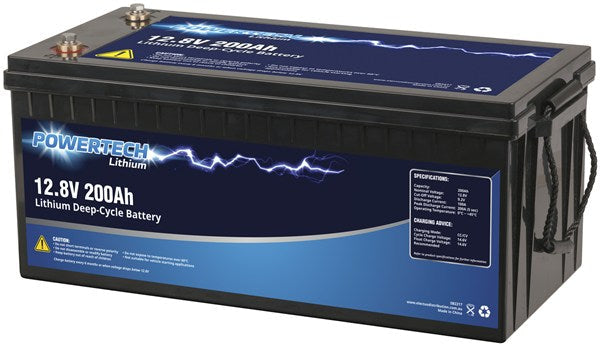 12.8V 200Ah Lithium Deep Cycle Battery