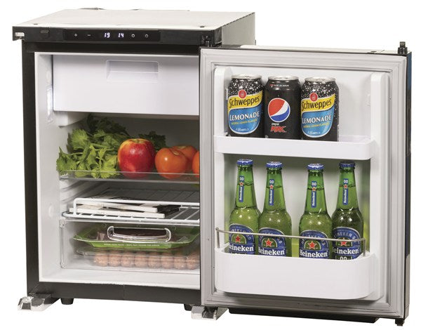 50L Brass Monkey Single Door Upright Fridge with Removable Freezer Zone