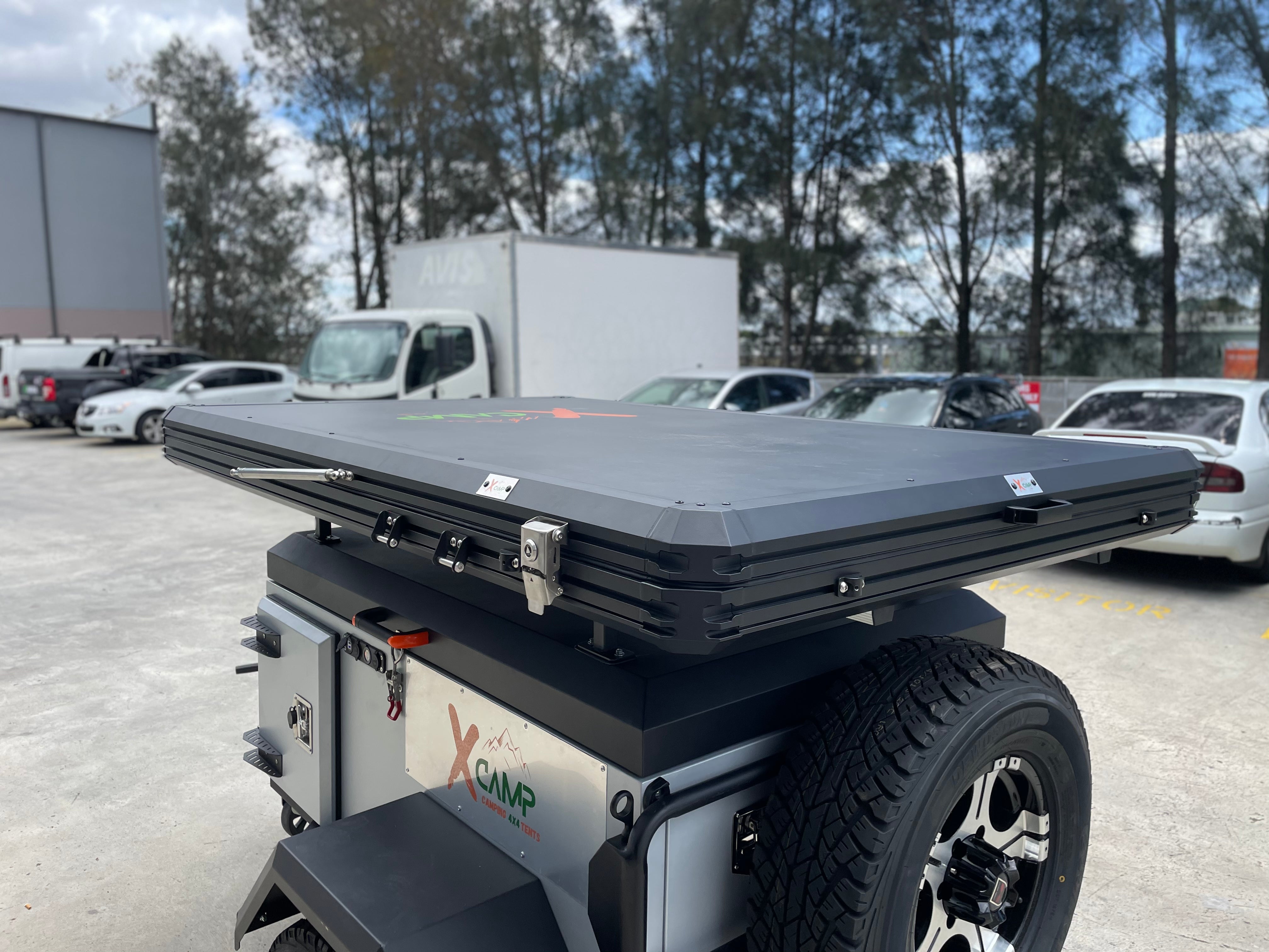 ROOFTOP TENT CX500 BLACK Limited edition