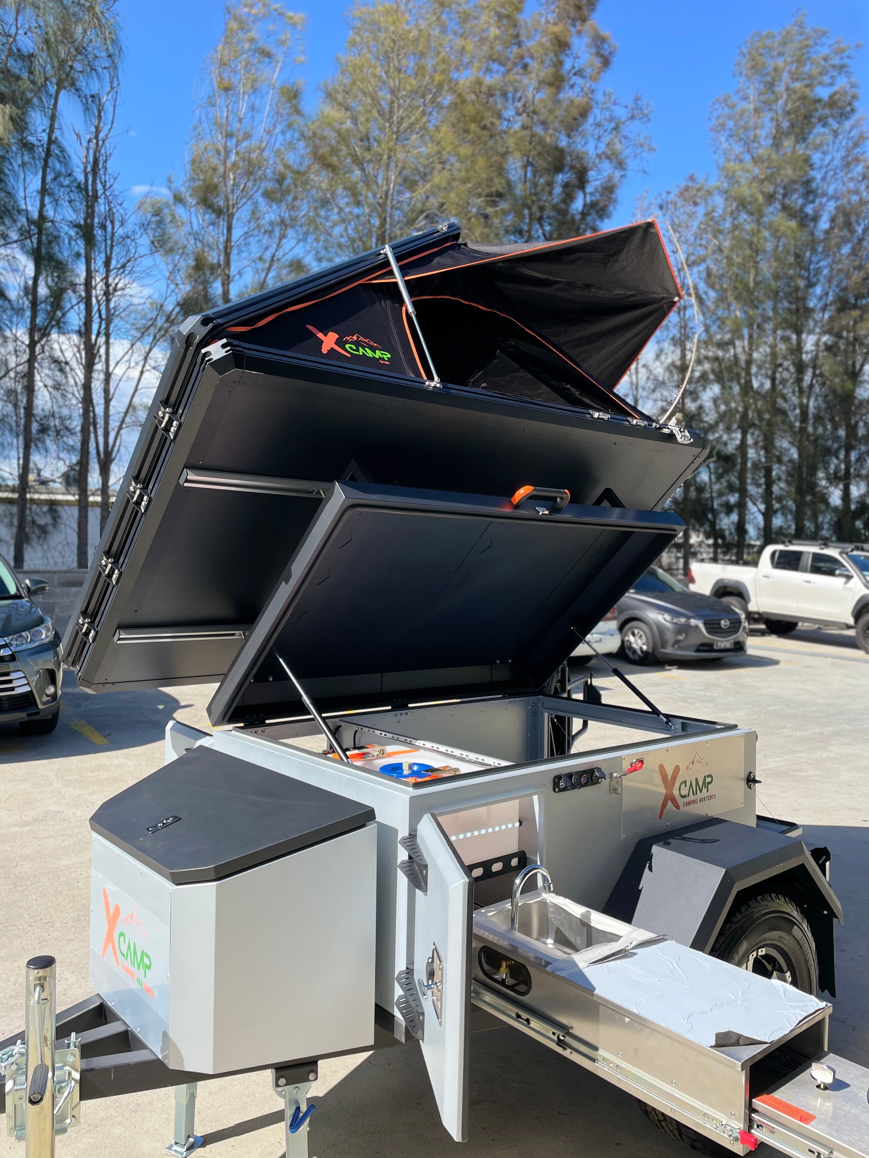 TX CRAWLER CAMPER TRAILER