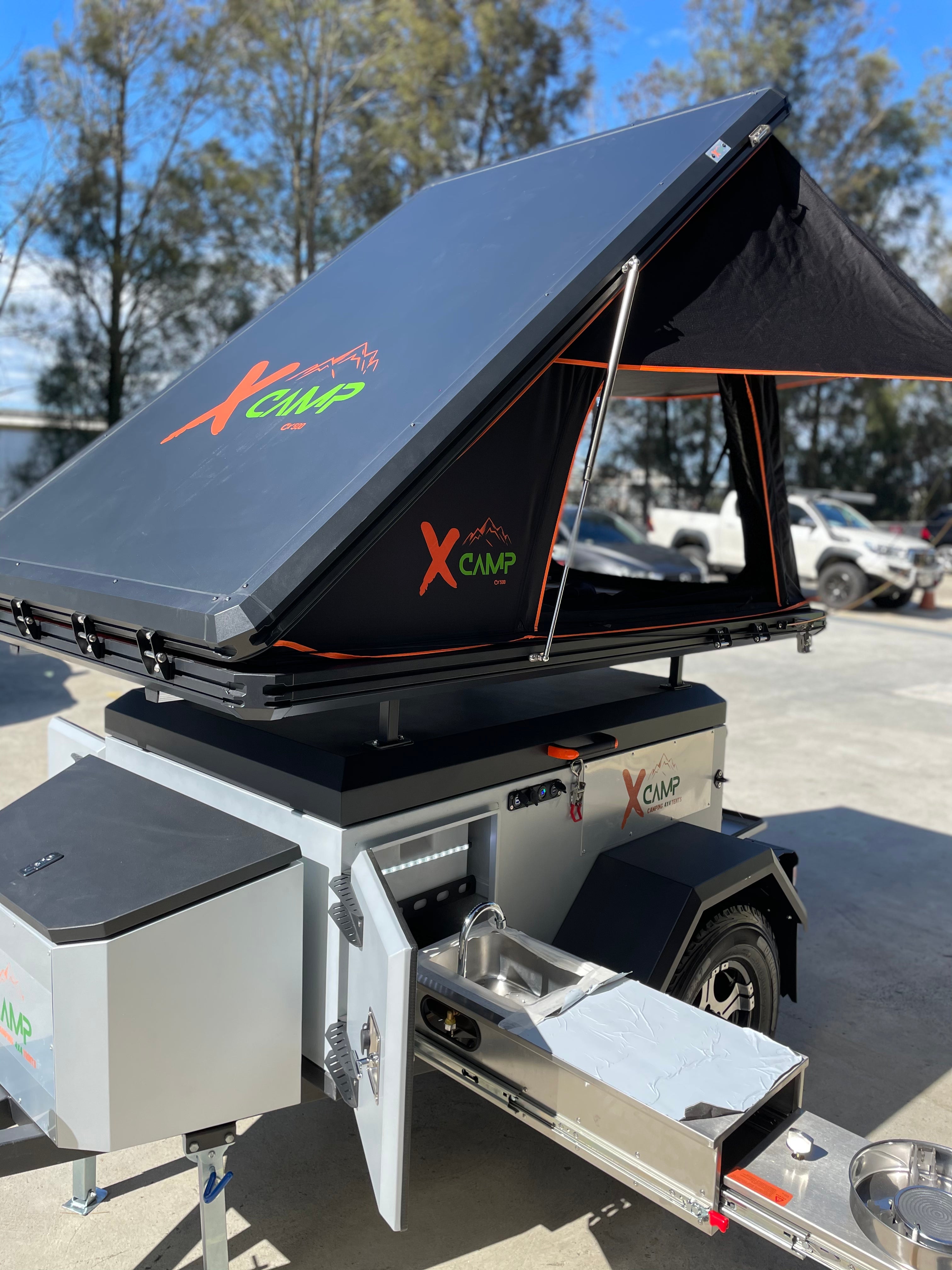 TX CRAWLER CAMPER TRAILER