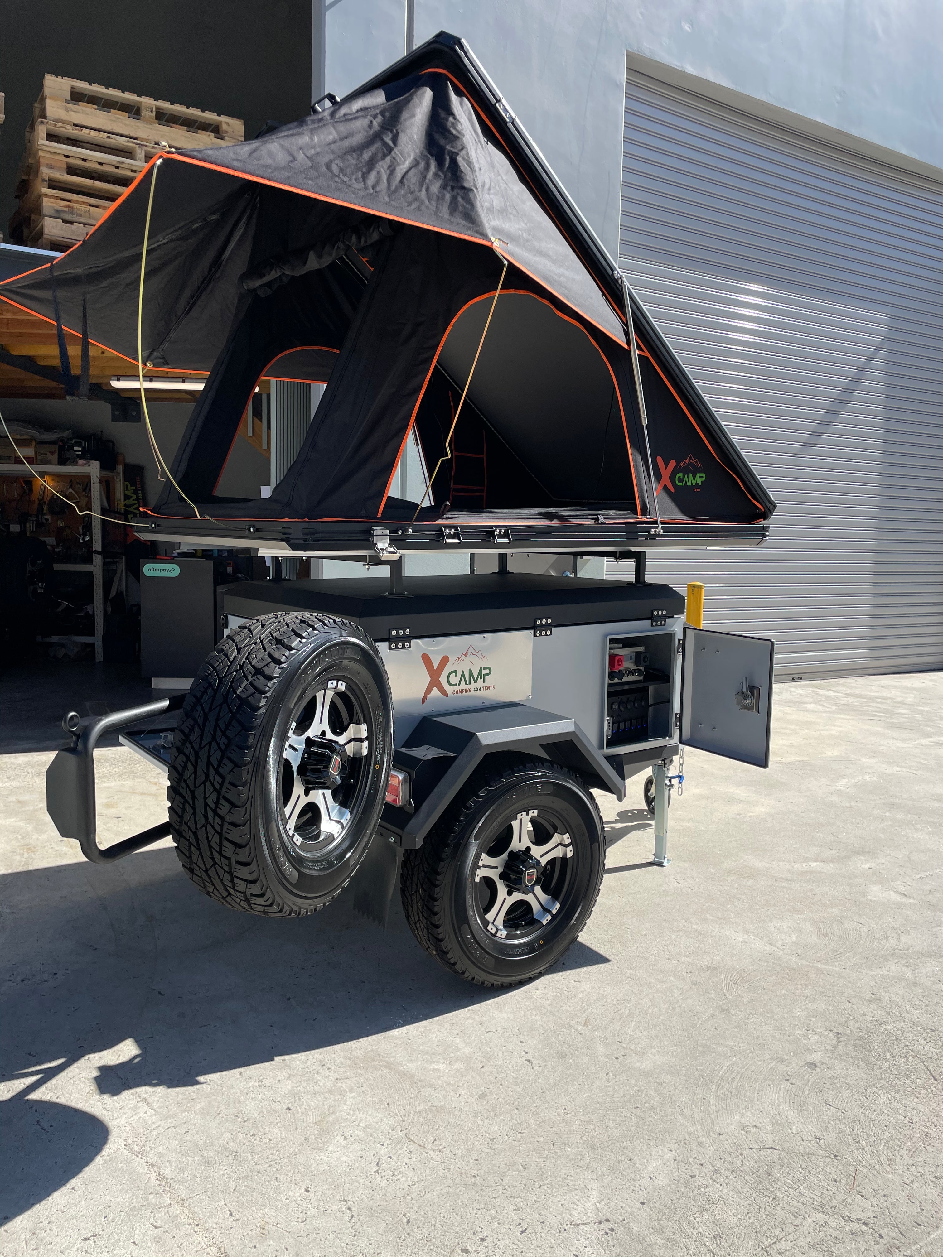 TX CRAWLER CAMPER TRAILER