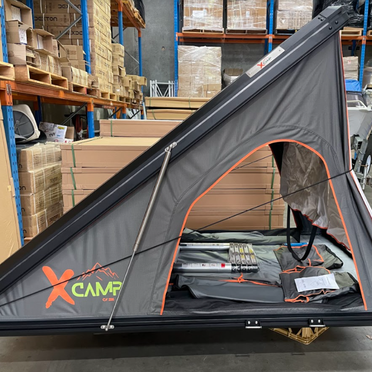 CX200 Charcoal Color Rooftop Tent