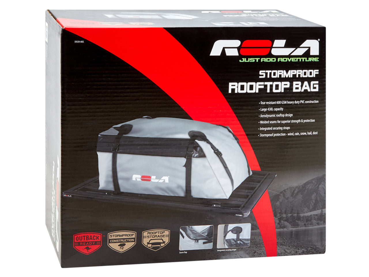 Rola Storm Proof Roof Rack Luggage Bag