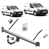 Brink Towbar for Peugeot Partner (04/2008 - 10/2018), Citroen Berlingo (02/2008 - 10/2018), Citroen Berlingo (03/2009 - 10/2018)