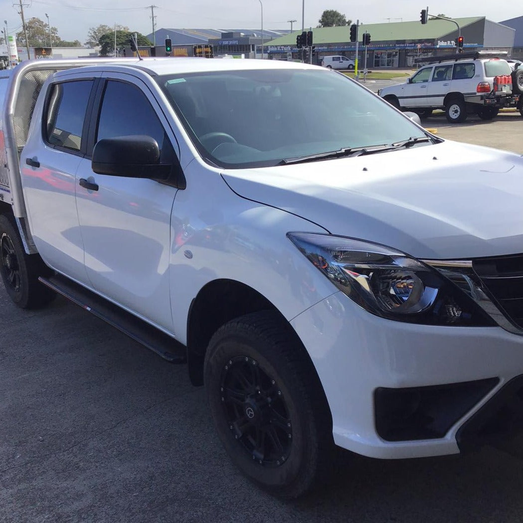 Mazda BT-50 Dual Cab Rockslider Side Steps - Rockarmor 4x4