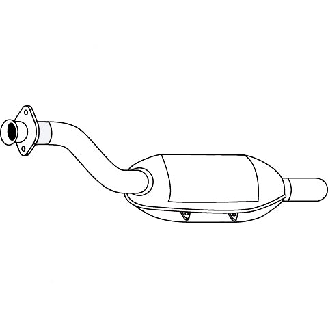 Redback Enviro Catalytic Converter for Peugeot 206 (06/2003 - 12/2007)