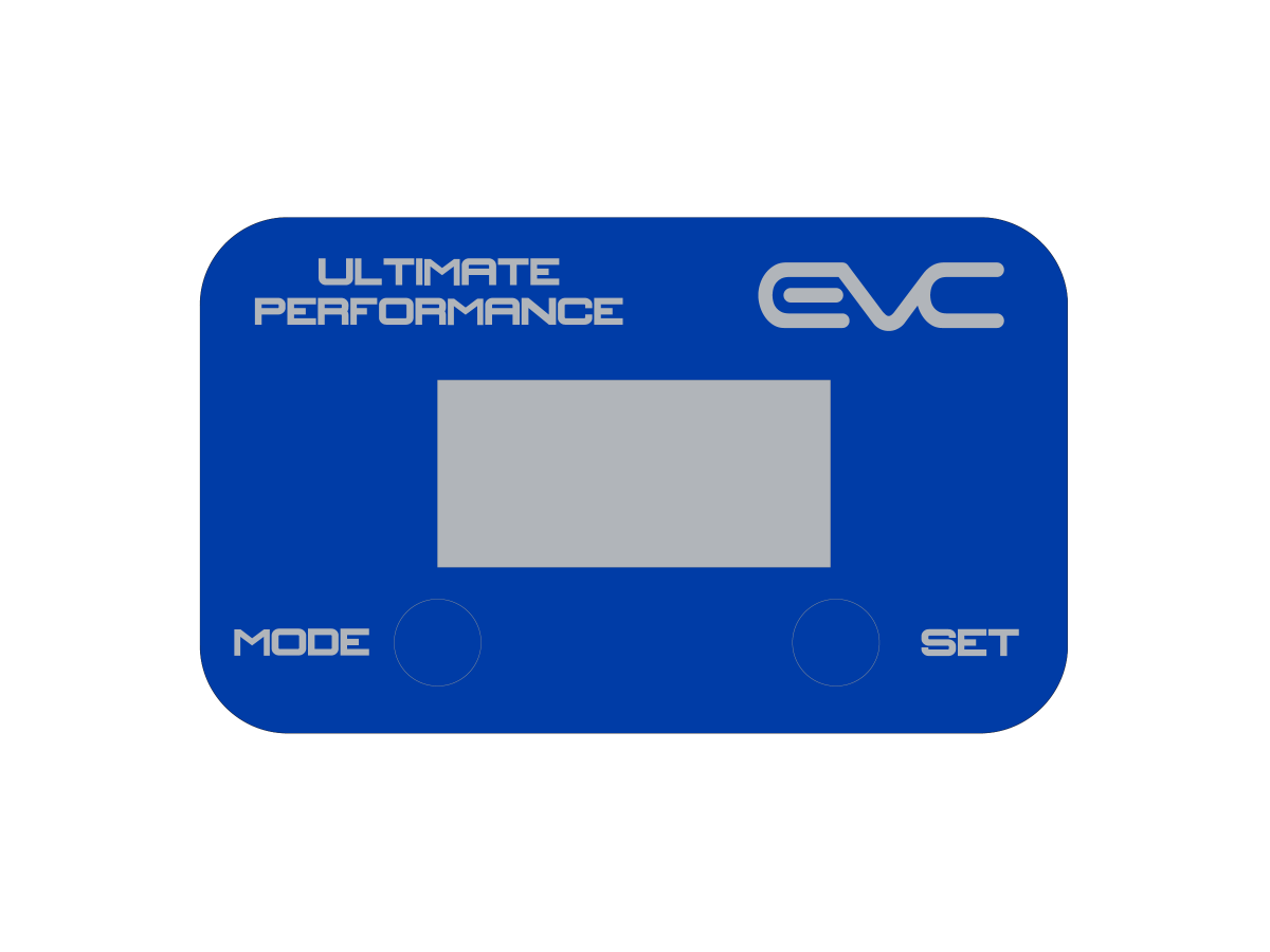 EVC Colour Face BLUE (STICKER)