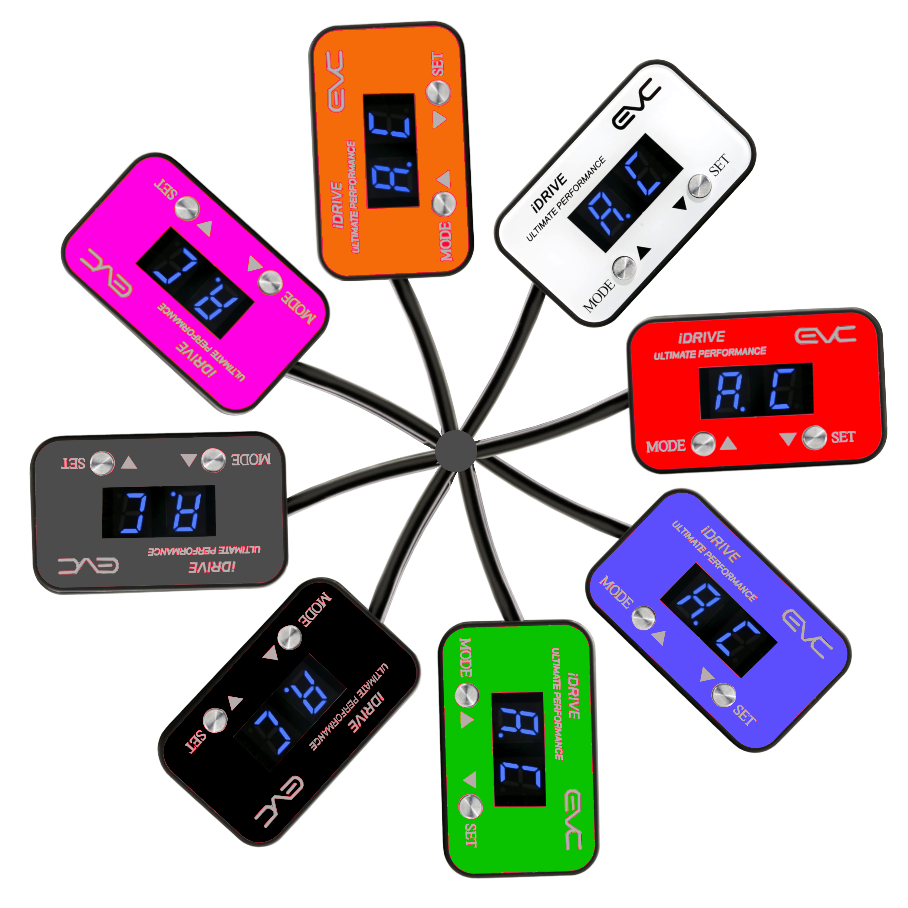 iDRIVE Colour Face RED (STICKER)