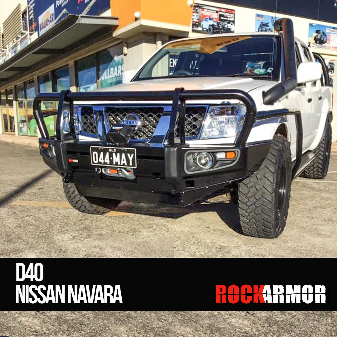 Nissan Navara D40 | R51 Pathfinder | Premium Series Bull Bar - Rockarmor