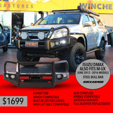 Isuzu D-MAX & MU-X 06/2012 - 01/2017 | Rockarmor Elite Steel Bull Bar