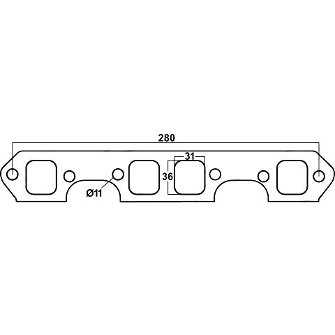 Redback Gasket for Holden Calais (01/1986 - 01/1988), Commodore (01/1986 - 01/1988)