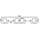 Redback Gasket for Holden Calais (01/1986 - 01/1988), Commodore (01/1986 - 01/1988)