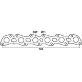 Redback Gasket for Holden Calais (01/1986 - 1988), Commodore (01/1986 - 1988)