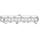 Redback Gasket for Nissan Patrol (06/1980 - 09/2001), Ford Maverick (02/1988 - 03/1994)