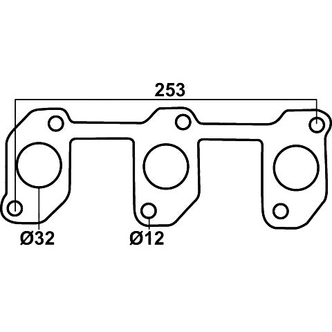 Redback Gasket for Toyota Landcruiser (01/1990 - 08/2007)