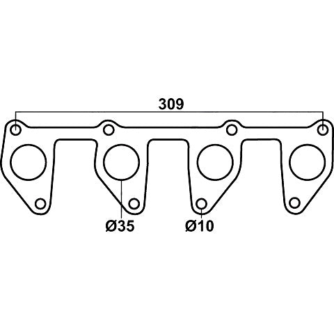 Redback Gasket for various Holden & Nissan