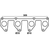 Redback Gasket for various Holden & Nissan