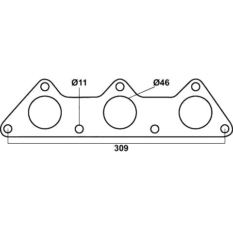 Redback Gasket for various Mitsubishi vehicles