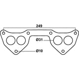 Redback Gasket for various Hyundai & Mitsubishi vehicles