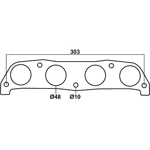 Redback Gasket for Toyota Corolla (10/2002 - on)