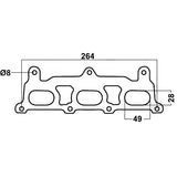 Redback Gasket for Holden Calais (01/2004 - 10/2017), Commodore (01/2004 - on), Statesman (01/2004 - 01/2006)