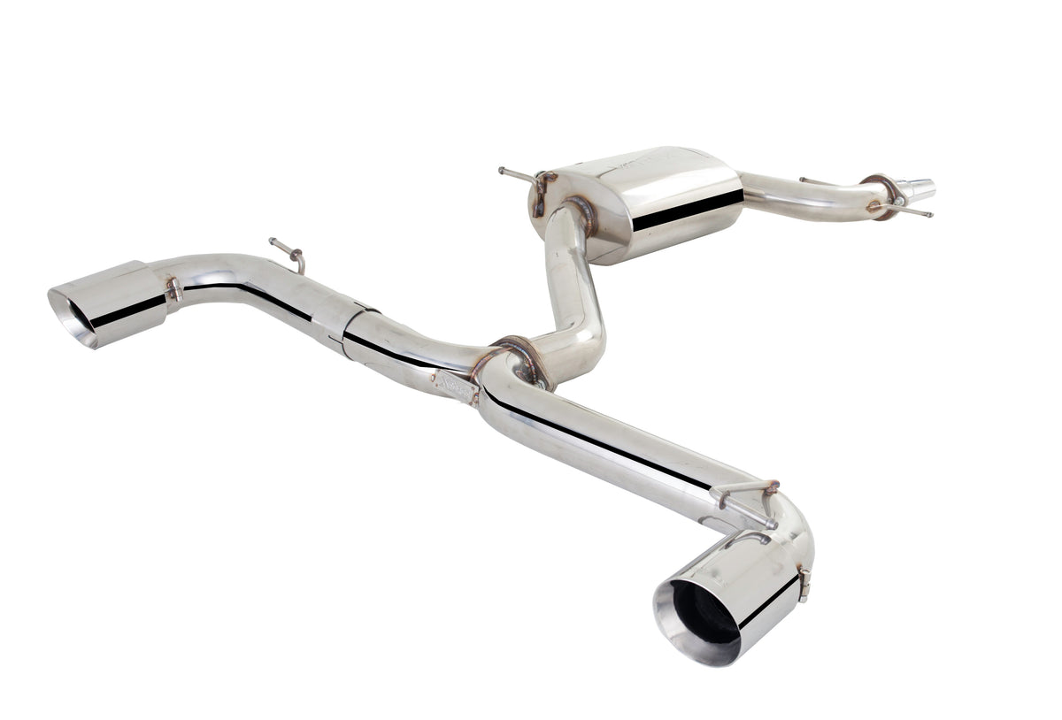 XForce Exhaust System for Volkswagen Golf (10/2011 - 08/2013), Scirocco (2011 - 2016)