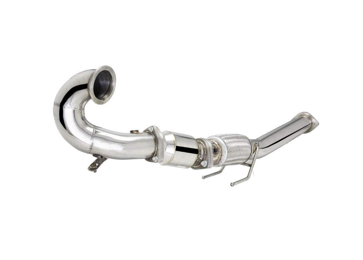 VW GOLF GTI MARK 7 & 7.5 3" DUMP/DOWN PIPE CAT & CONNECTING PIPE 304 STAINLESS STEEL