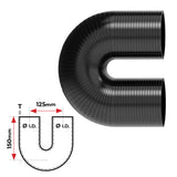 Redback Silicone Hose (2") 180° Bend