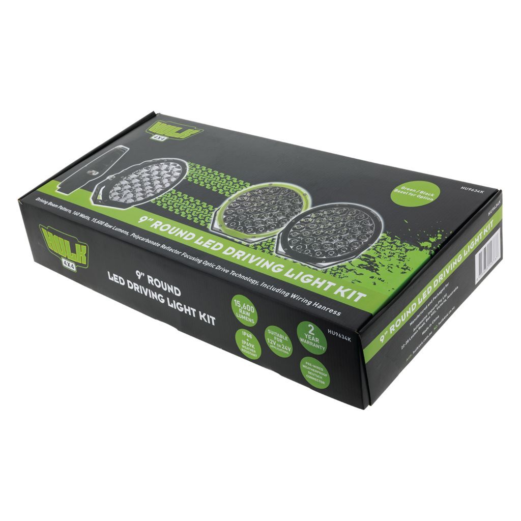Hulk 9" LED Driving Lights | 160W