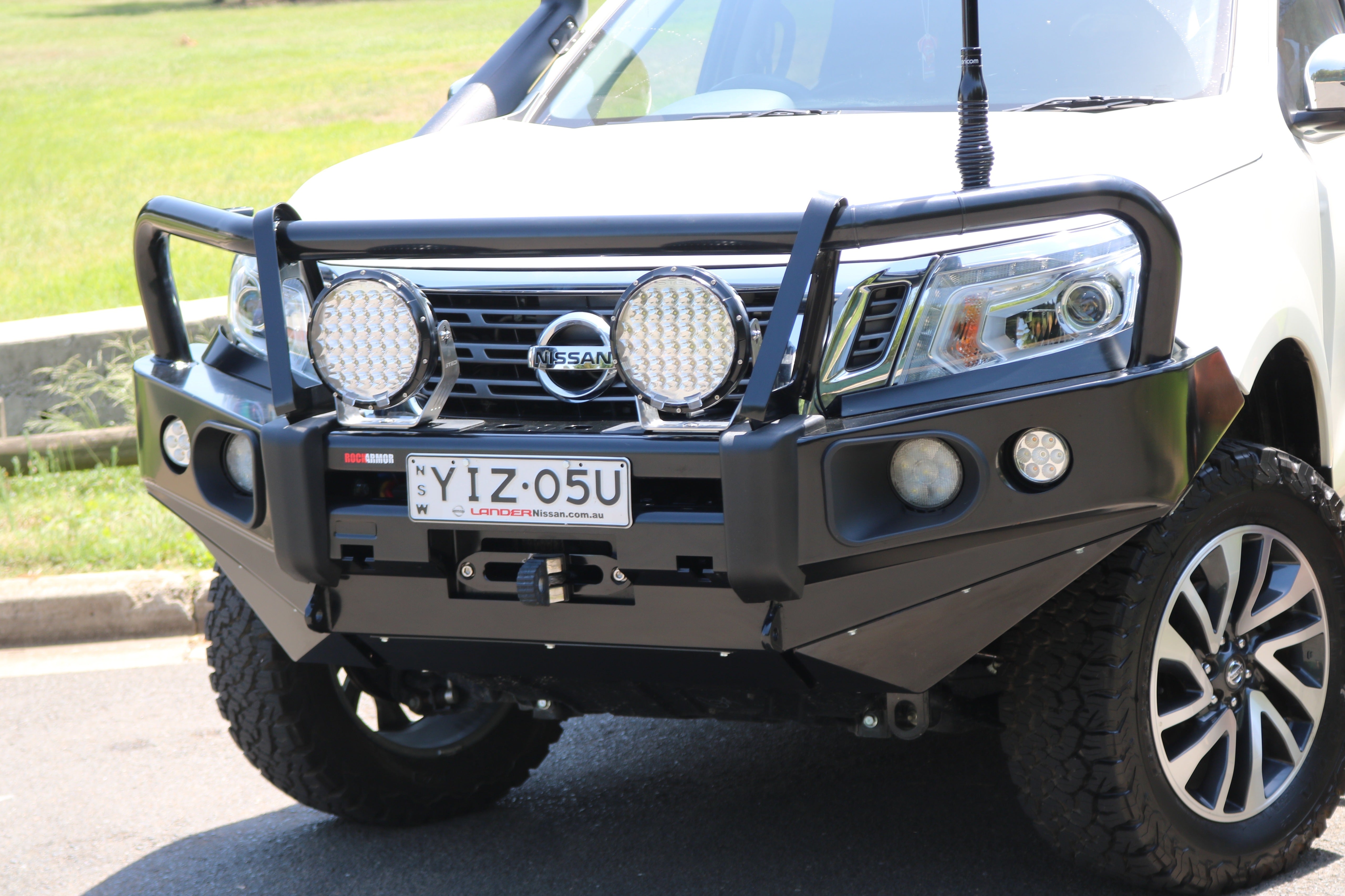 Rockarmor NP300 Navara Steel Elite Bull Bar