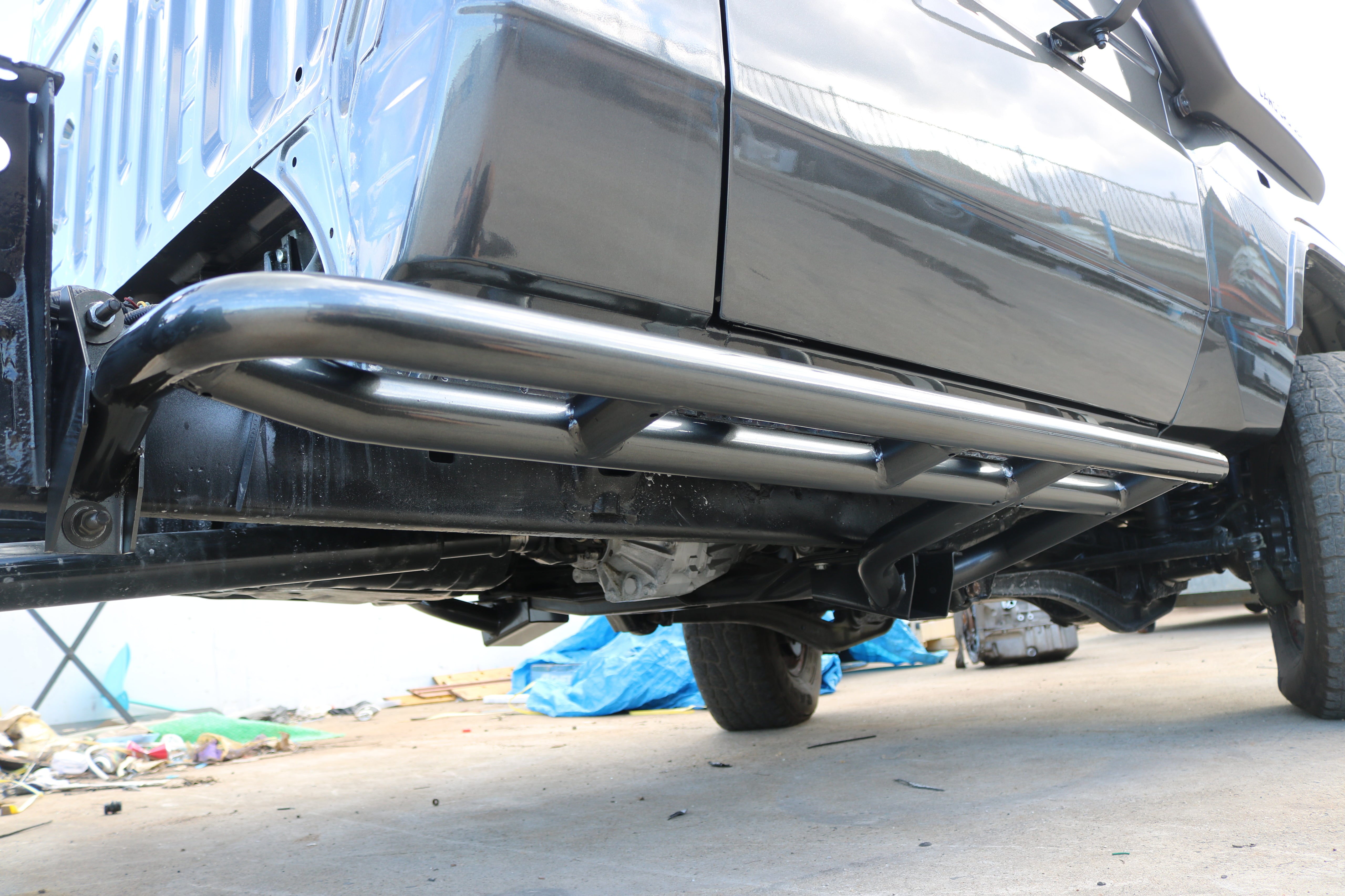 Rockarmor Rocksliders Suits 79 Series Single Cab Landcruiser Ute