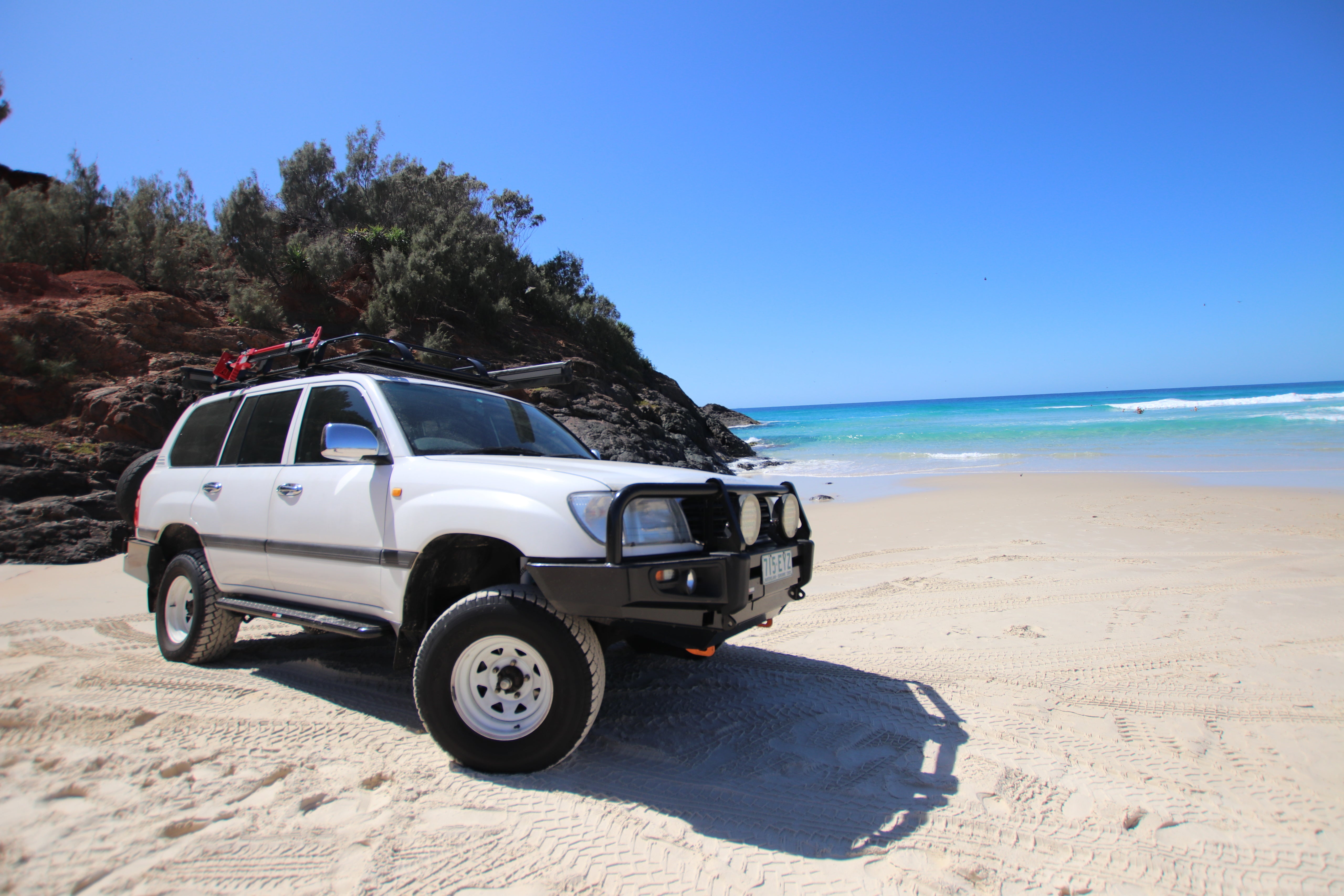 105 Series Landcruiser RockArmor Rockslider side Steps