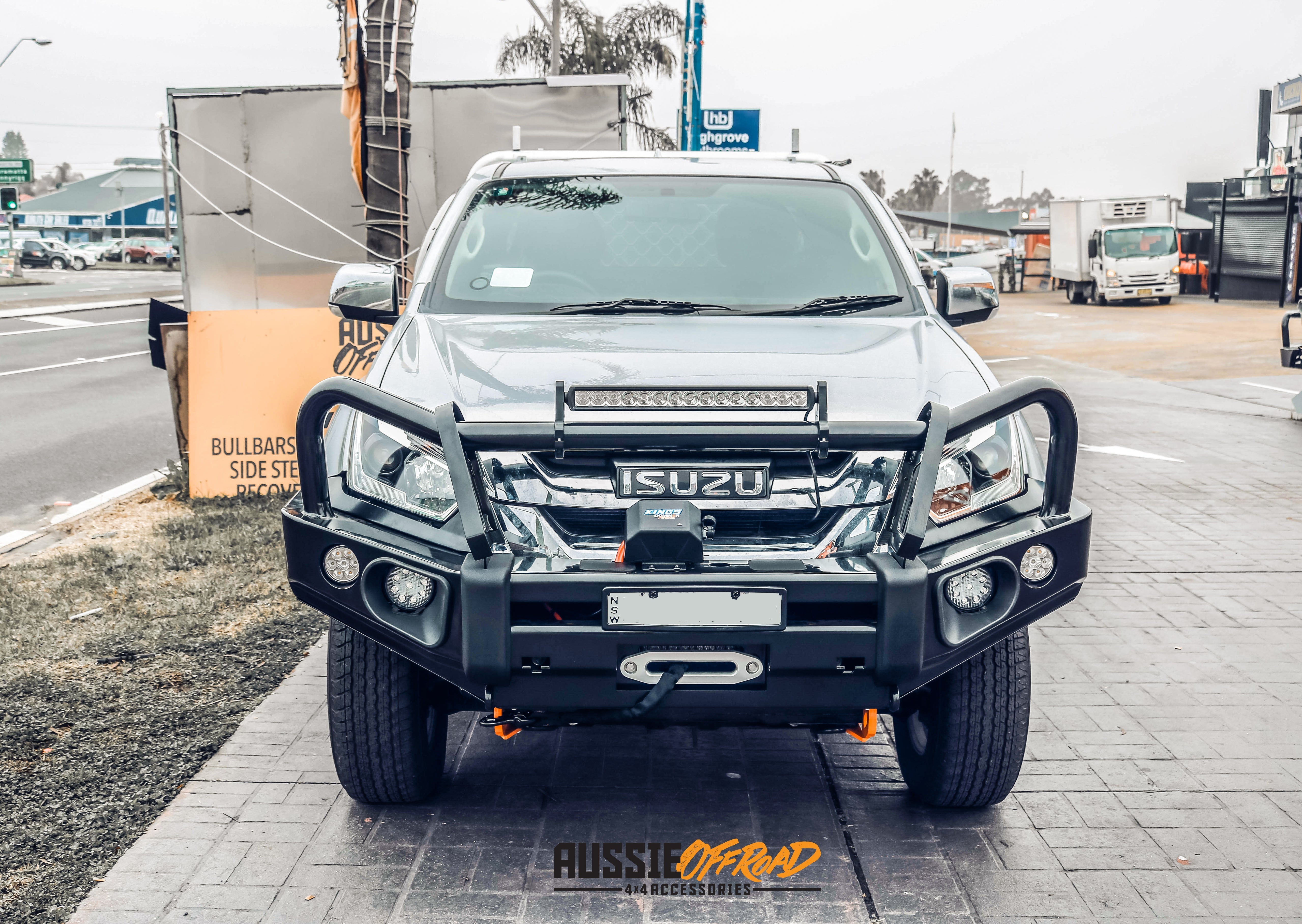 Isuzu DMAX 17+ Elite Rockarmor Bull Bar (Jan 17 - 2020)