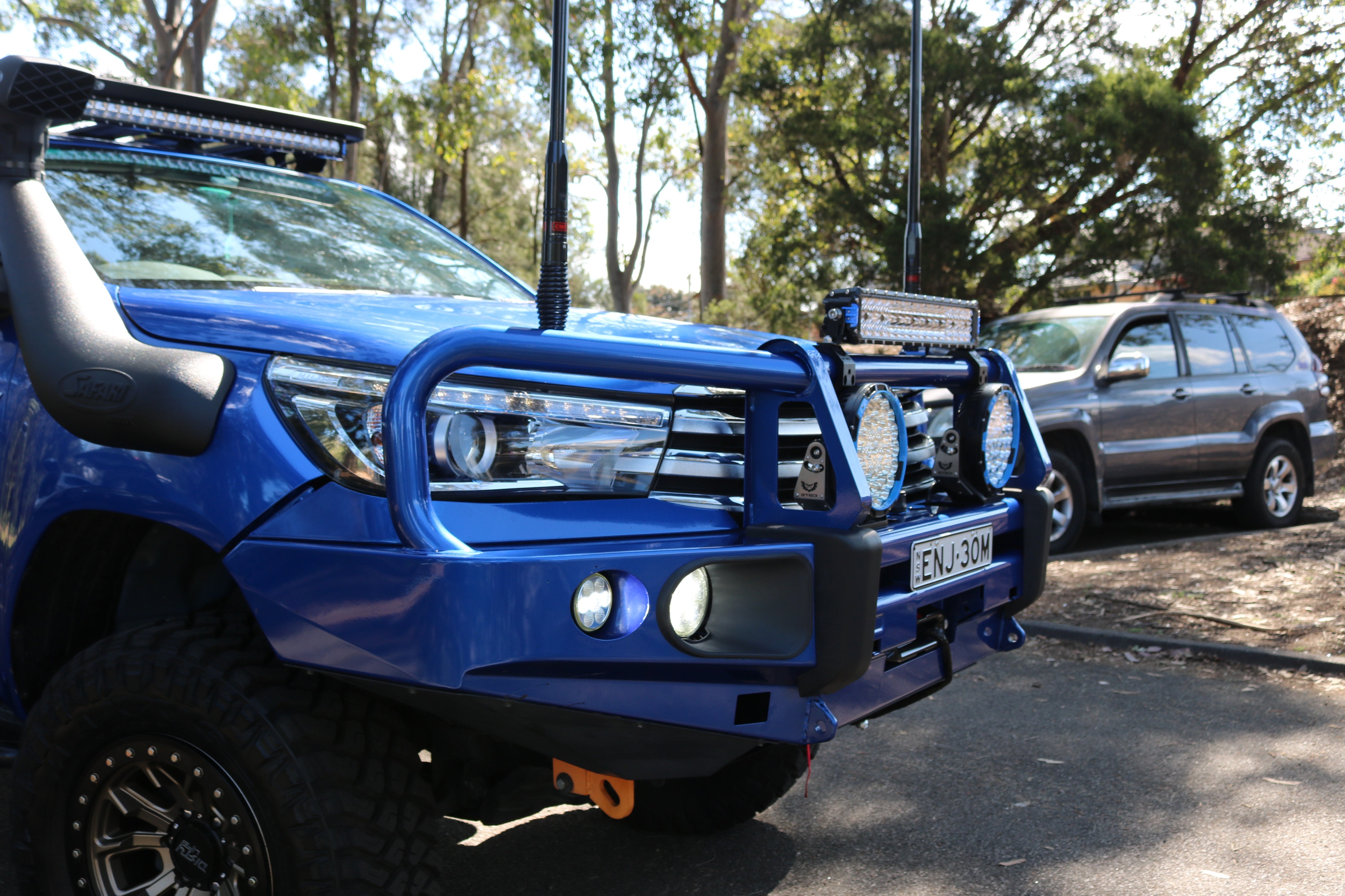 Toyota Hilux 2015 - 08/20 N80 Rockarmor Steel Elite Bull Bar