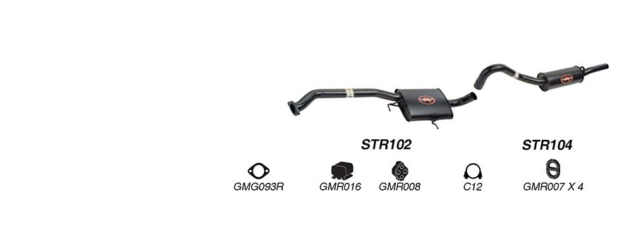 Redback Exhaust System for Holden Calais (01/1988 - 1997), Commodore (01/1988 - 01/1997)