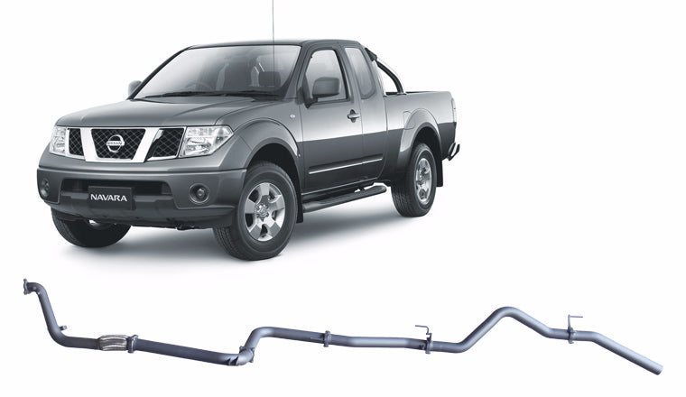 Redback Extreme Duty Exhaust for Nissan Navara D40 2.5L (01/2007 - 2015)