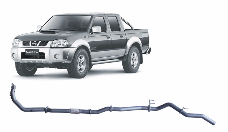 Redback Extreme Duty Exhaust for Nissan Navara D22 2.5L (01/2008 - 10/2015)