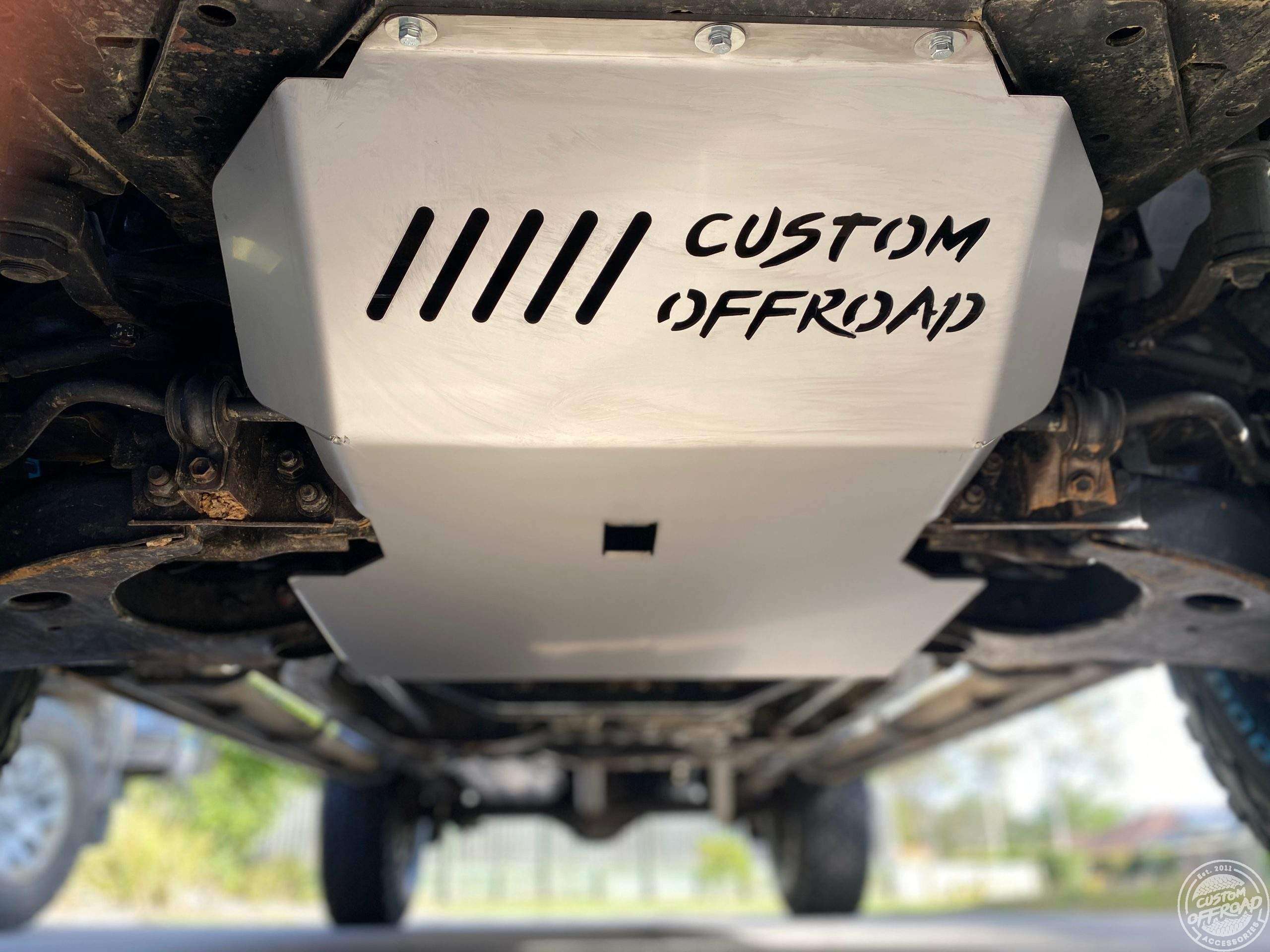 D22 Navara Bash plate - Custom Offroad