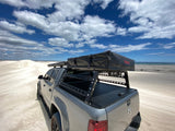 Camping Package - Roof Top Tent - 2 Person LONG STYLE Soft Shell Tent Canyon Offroad
